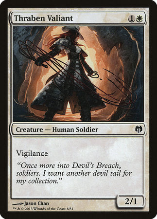 Thraben Valiant [Duel Decks: Heroes vs. Monsters] | North Game Den