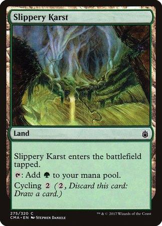 Slippery Karst [Commander Anthology] | North Game Den