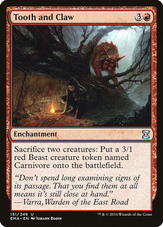 Tooth and Claw [Eternal Masters] | North Game Den