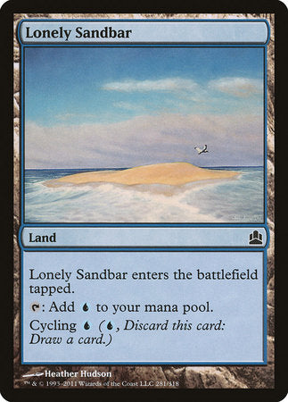 Lonely Sandbar [Commander 2011] | North Game Den