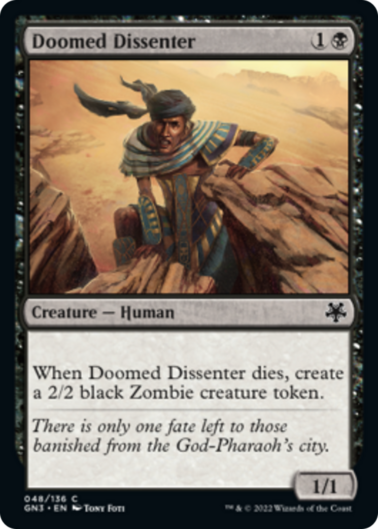 Doomed Dissenter [Game Night: Free-for-All] | North Game Den