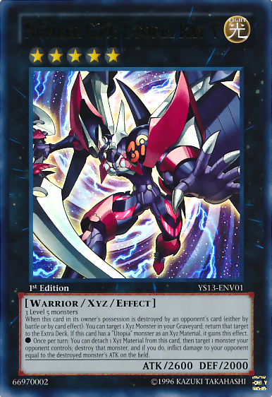 Number C39: Utopia Ray V [YS13-ENV01] Ultra Rare | North Game Den