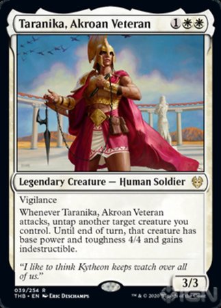 Taranika, Akroan Veteran [Theros Beyond Death] | North Game Den