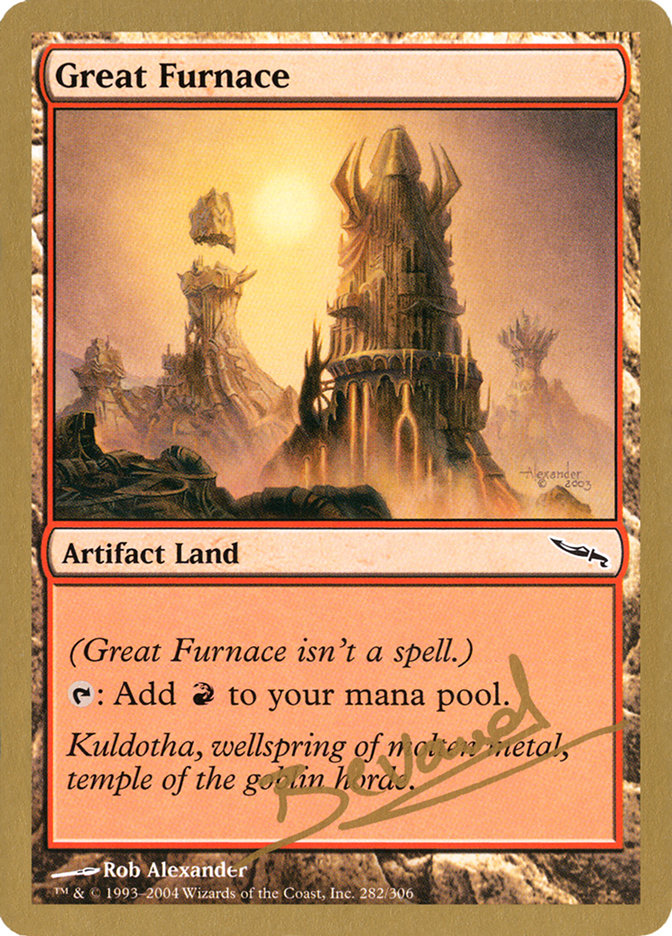 Great Furnace (Manuel Bevand) [World Championship Decks 2004] | North Game Den