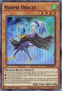 Harpie Oracle (Purple) [LDS2-EN077] Ultra Rare | North Game Den