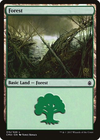 Forest (315) [Commander Anthology] | North Game Den