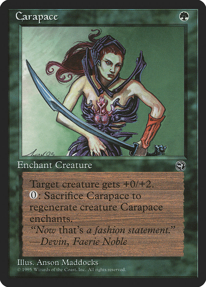 Carapace (Devin Flavor Text) [Homelands] | North Game Den