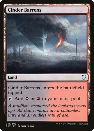 Cinder Barrens [Commander 2017] | North Game Den