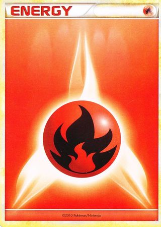 Fire Energy (2010 Unnumbered HGSS Style) [League & Championship Cards] | North Game Den