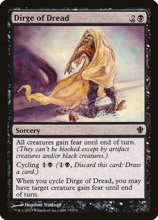 Dirge of Dread [Commander 2013] | North Game Den