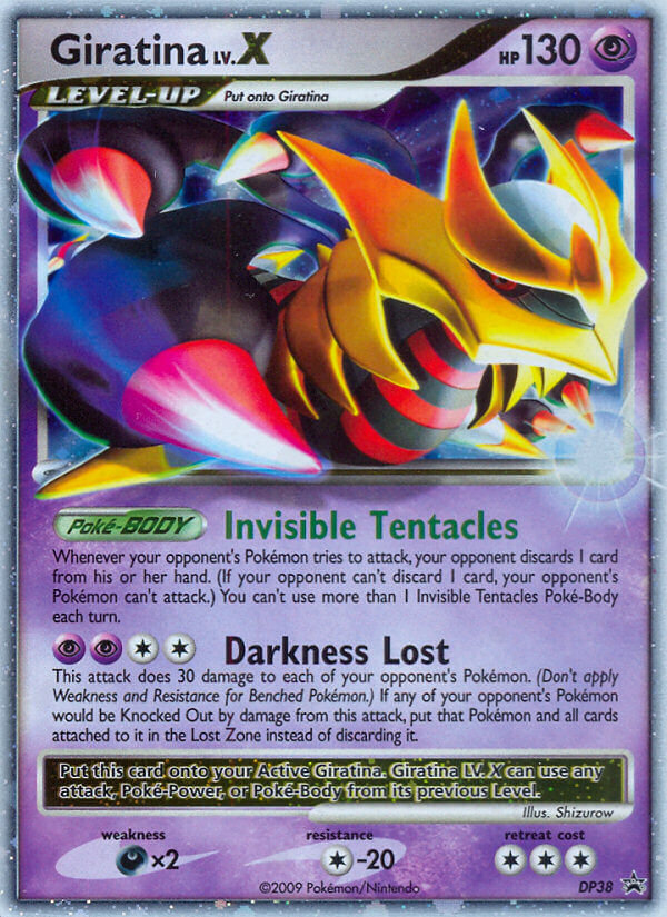 Giratina LV.X (DP38) [Diamond & Pearl: Black Star Promos] | North Game Den