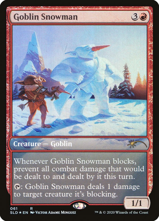 Goblin Snowman [Secret Lair Drop Series] | North Game Den