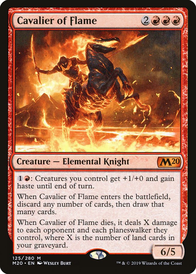 Cavalier of Flame [Core Set 2020] | North Game Den