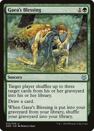 Gaea's Blessing [Duel Decks: Nissa vs. Ob Nixilis] | North Game Den