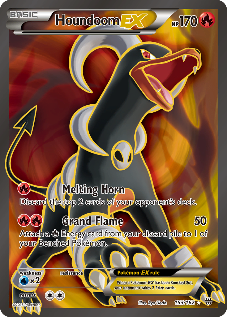 Houndoom EX (153/162) [XY: BREAKthrough] | North Game Den