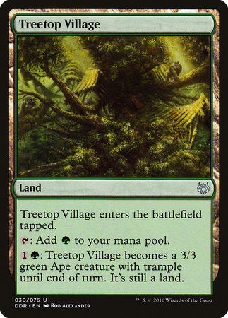 Treetop Village [Duel Decks: Nissa vs. Ob Nixilis] | North Game Den