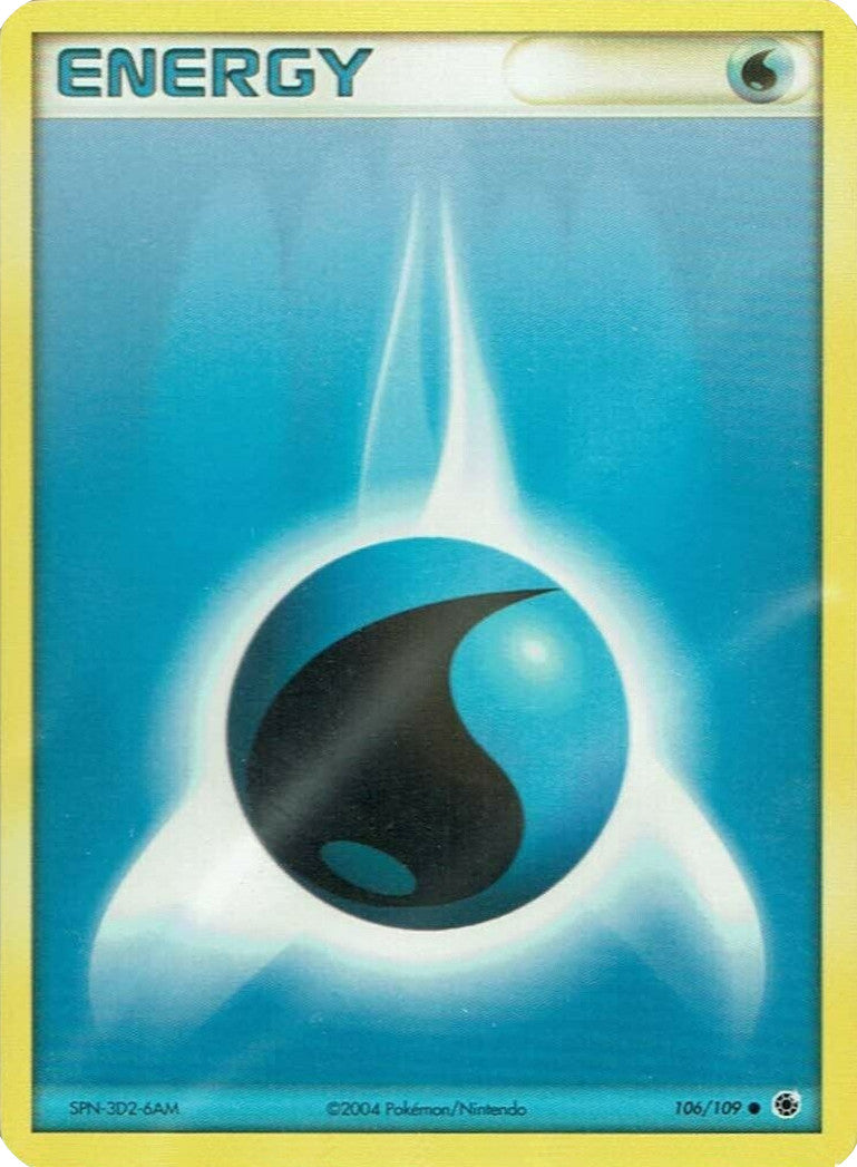 Water Energy (106/109) [EX: Battle Stadium] | North Game Den