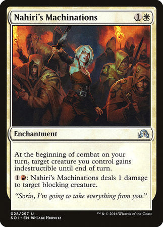 Nahiri's Machinations [Shadows over Innistrad] | North Game Den