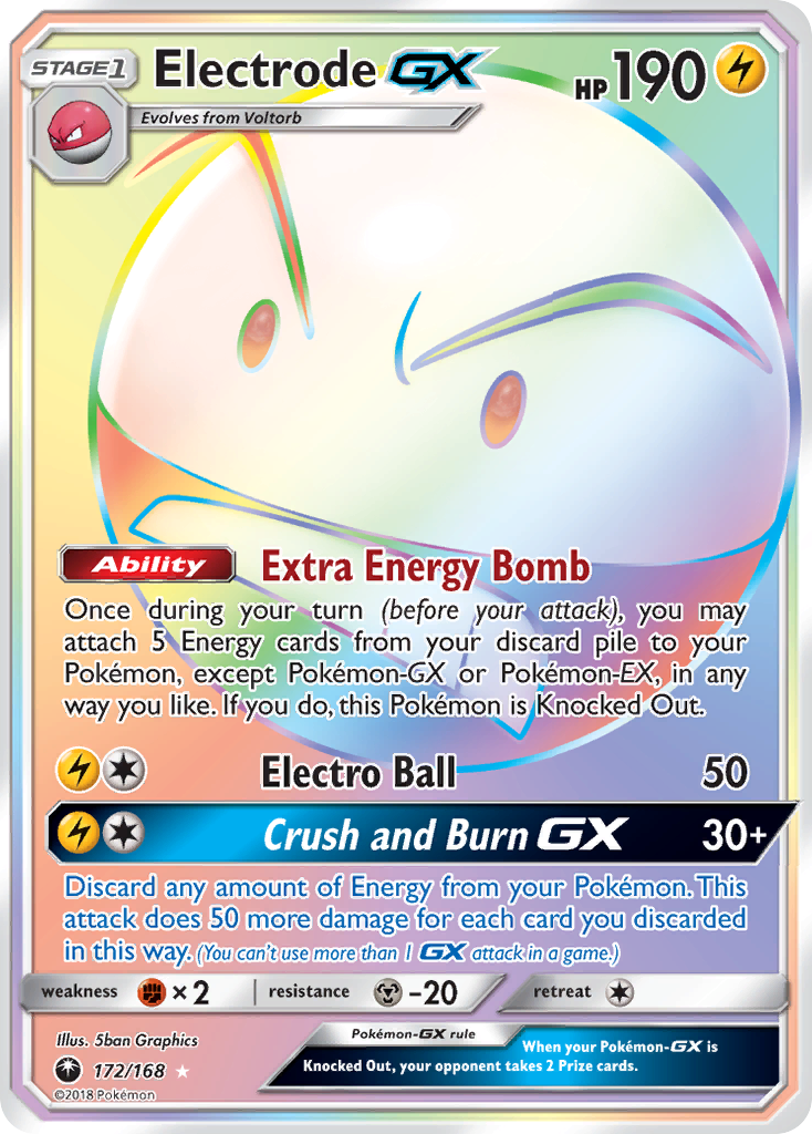 Electrode GX (172/168) [Sun & Moon: Celestial Storm] | North Game Den