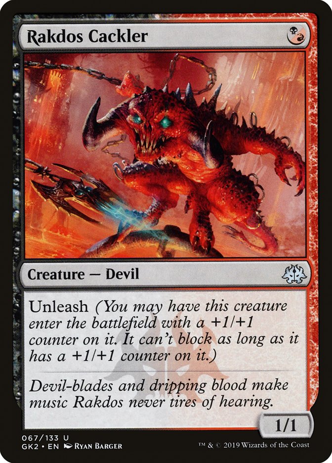 Rakdos Cackler [Ravnica Allegiance Guild Kit] | North Game Den
