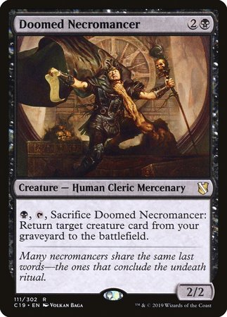 Doomed Necromancer [Commander 2019] | North Game Den