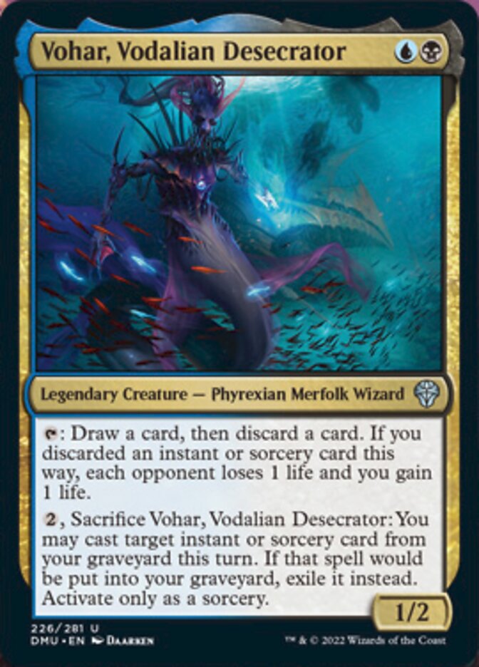 Vohar, Vodalian Desecrator [Dominaria United] | North Game Den