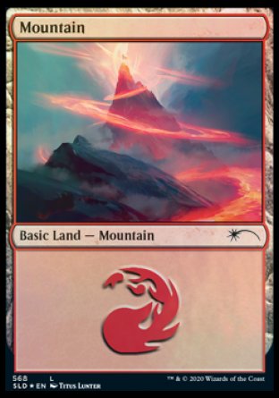 Mountain (Spellcasting) (568) [Secret Lair Drop Promos] | North Game Den