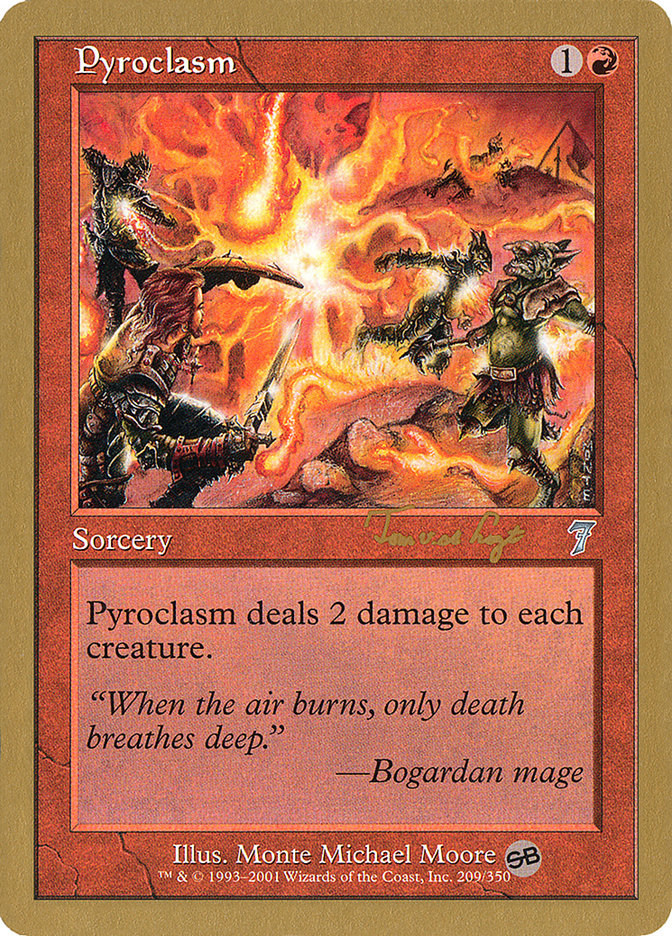 Pyroclasm (Tom van de Logt) (SB) [World Championship Decks 2001] | North Game Den