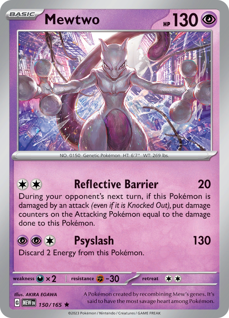 Mewtwo (150/165) [Scarlet & Violet: 151] | North Game Den