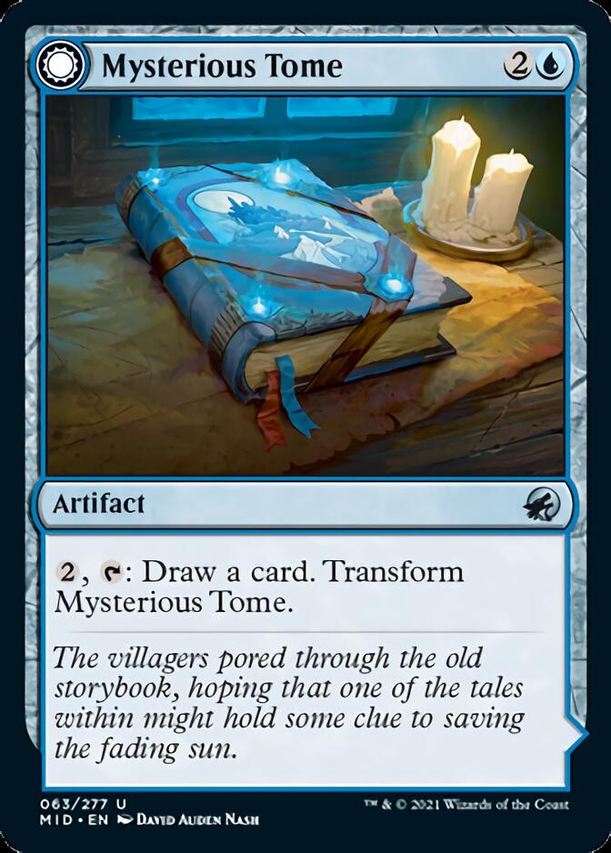 Mysterious Tome // Chilling Chronicle [Innistrad: Midnight Hunt] | North Game Den
