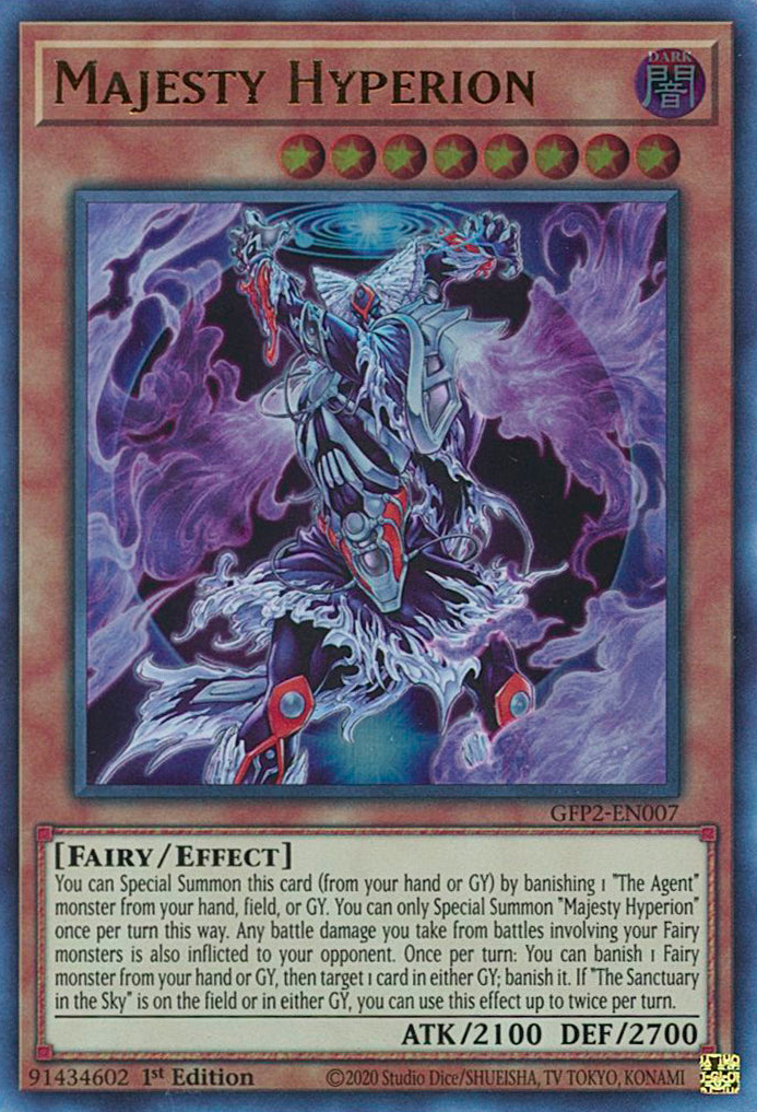 Majesty Hyperion [GFP2-EN007] Ultra Rare | North Game Den