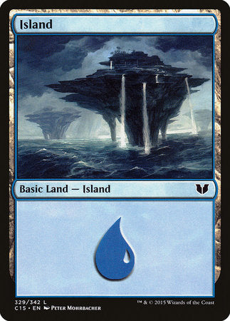 Island (329) [Commander 2015] | North Game Den