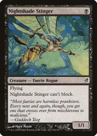 Nightshade Stinger [Lorwyn] | North Game Den