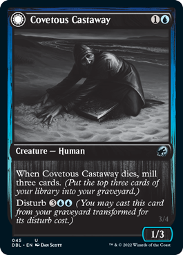 Covetous Castaway // Ghostly Castigator [Innistrad: Double Feature] | North Game Den