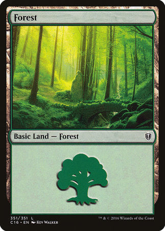 Forest (351) [Commander 2016] | North Game Den