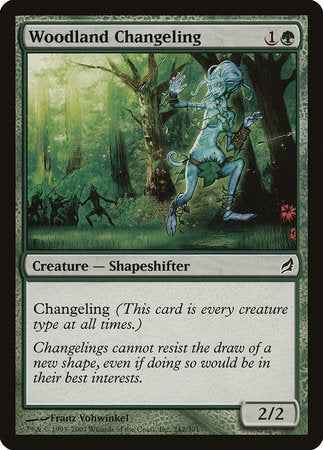 Woodland Changeling [Lorwyn] | North Game Den