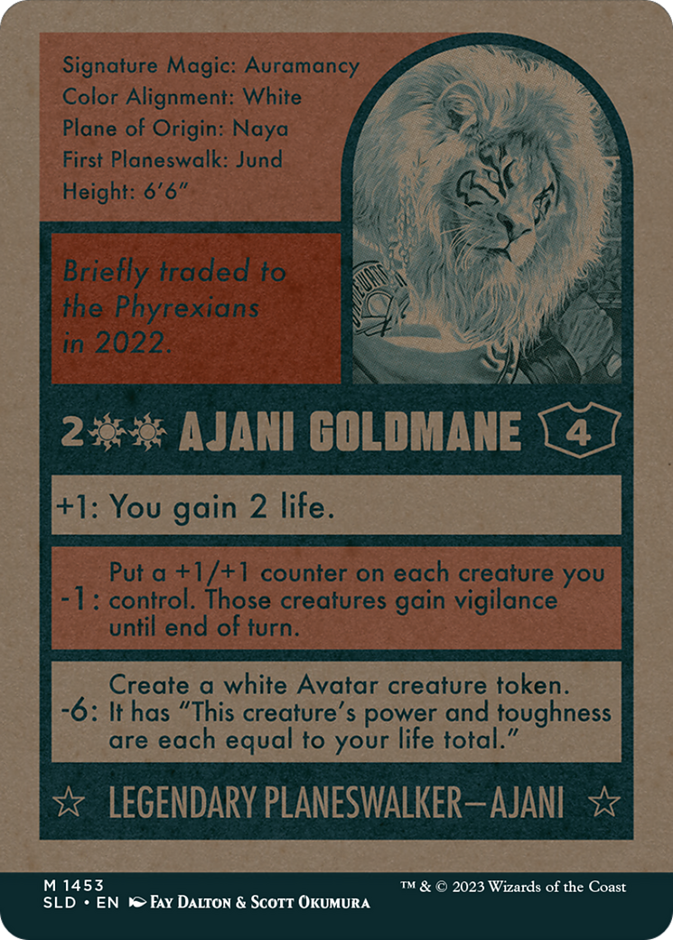 Ajani Goldmane [Secret Lair Drop Series] | North Game Den