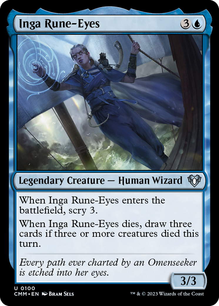 Inga Rune-Eyes [Commander Masters] | North Game Den