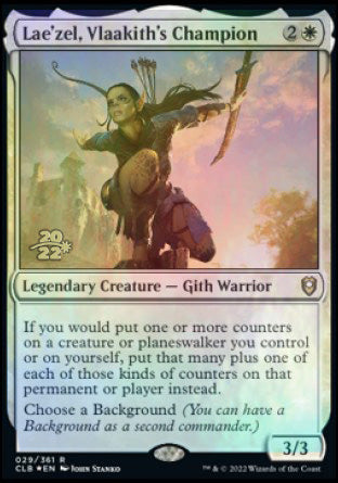 Lae'zel, Vlaakith's Champion [Commander Legends: Battle for Baldur's Gate Prerelease Promos] | North Game Den