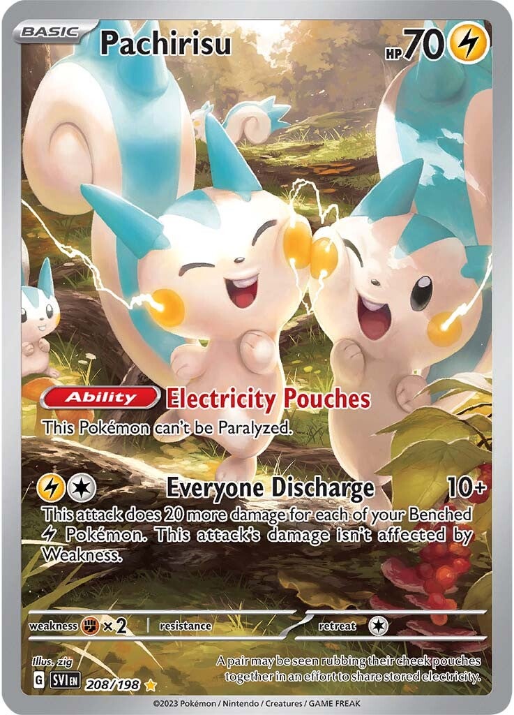 Pachirisu (208/198) [Scarlet & Violet: Base Set] | North Game Den