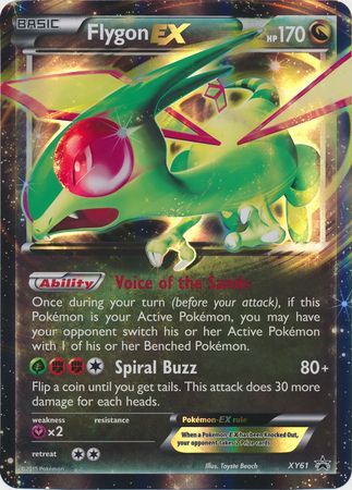 Flygon EX (XY61) (Jumbo Card) [XY: Black Star Promos] | North Game Den