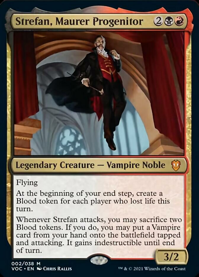 Strefan, Maurer Progenitor [Innistrad: Crimson Vow Commander] | North Game Den