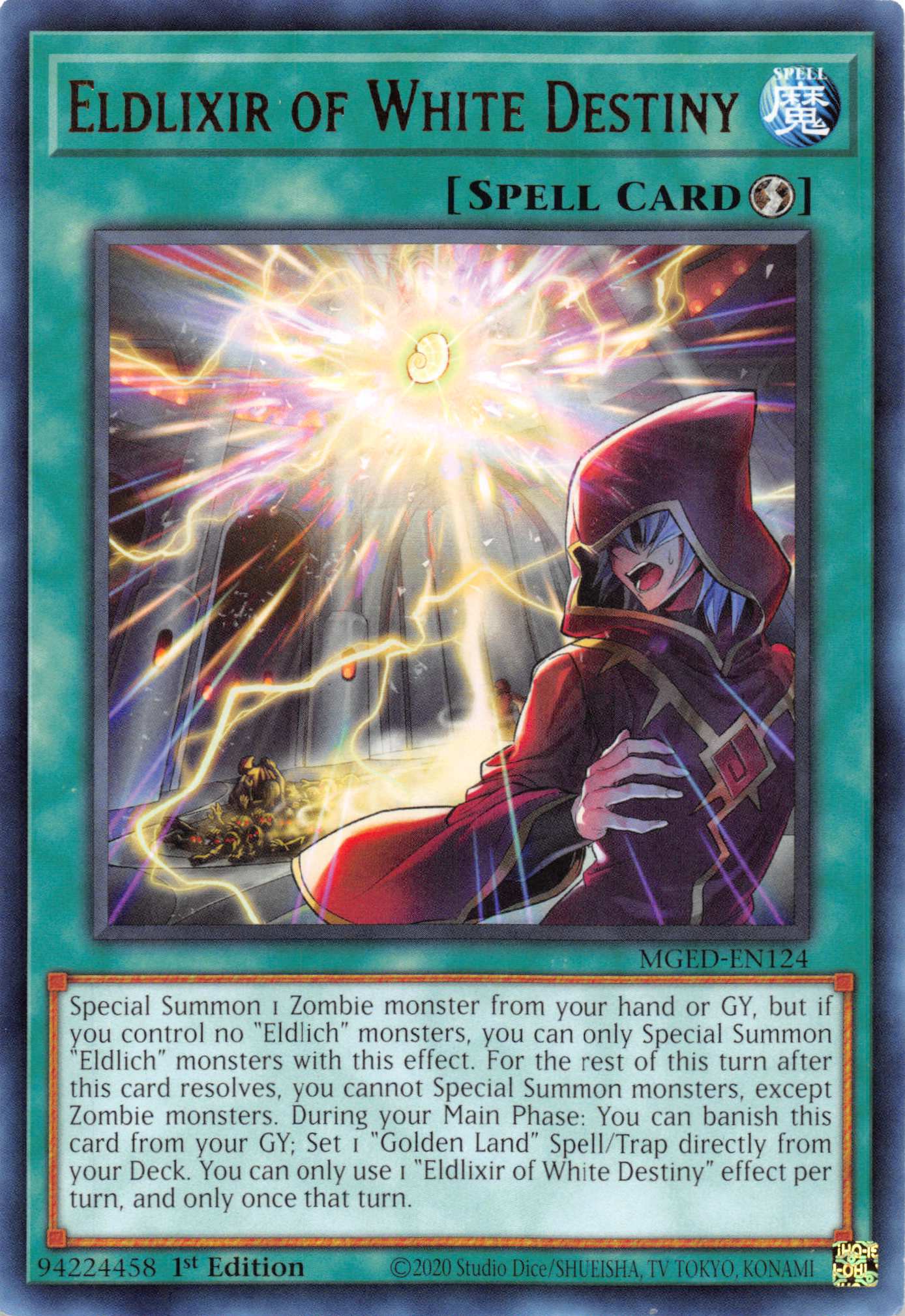 Eldlixir of White Destiny [MGED-EN124] Rare | North Game Den