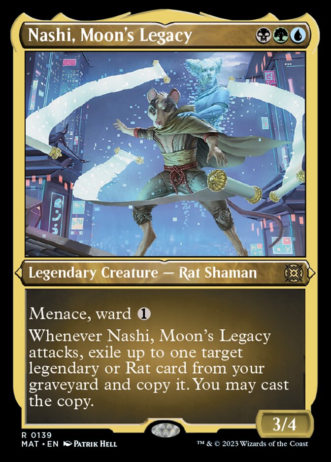 Nashi, Moon's Legacy (Foil Etched) [March of the Machine: The Aftermath] | North Game Den