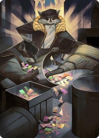 Masked Bandits Art Card [Streets of New Capenna Art Series] | North Game Den