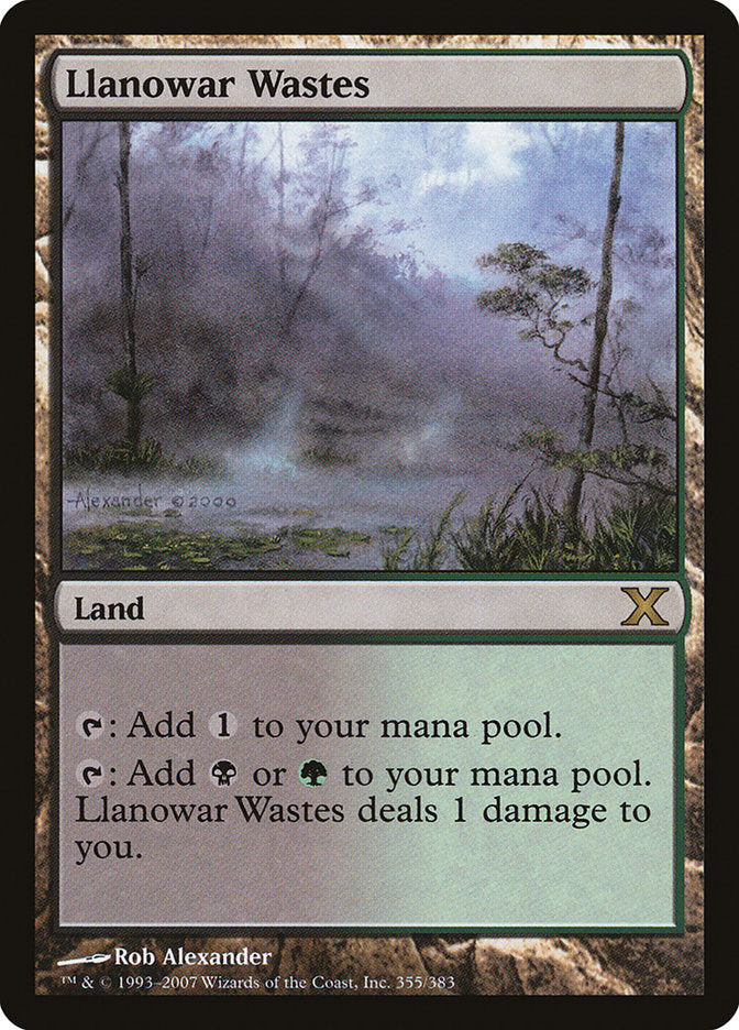 Llanowar Wastes [Tenth Edition] | North Game Den