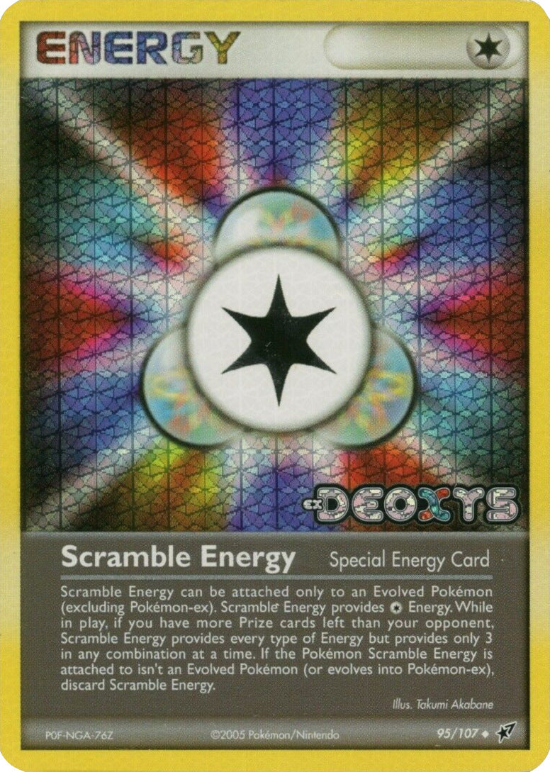 Scramble Energy (95/107) (Stamped) [EX: Deoxys] | North Game Den