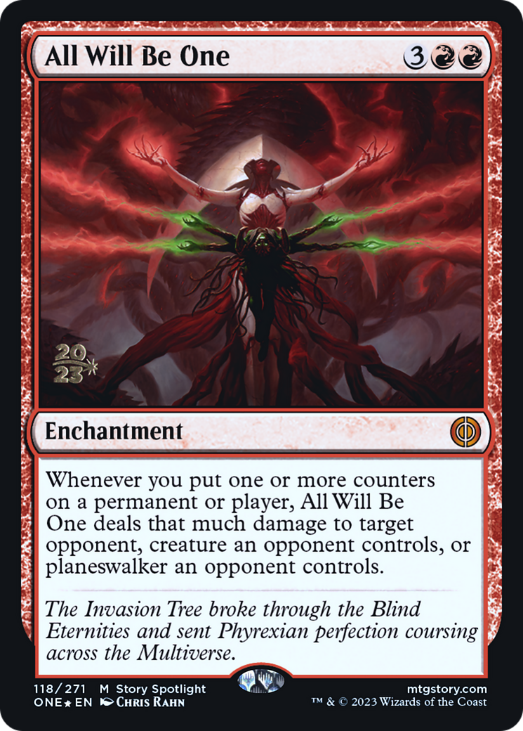 All Will Be One [Phyrexia: All Will Be One Prerelease Promos] | North Game Den