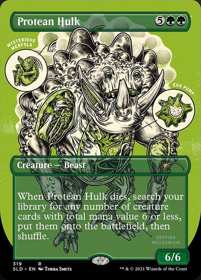 Protean Hulk (Borderless Foil Etched) [Secret Lair Drop Series] | North Game Den