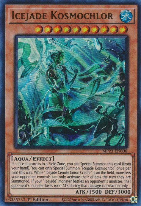 Icejade Kosmochlor [MP23-EN006] Ultra Rare | North Game Den